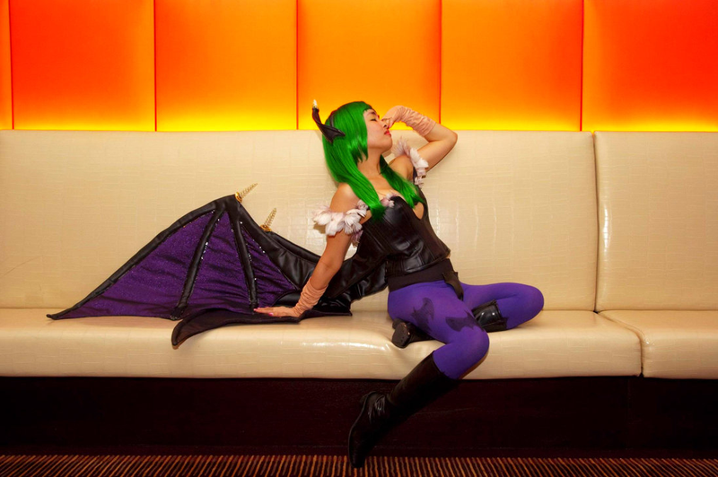 Illustration for article titled Go On, Let Morrigan Drive You Batty